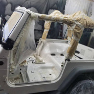 Painting Preparation for SUV